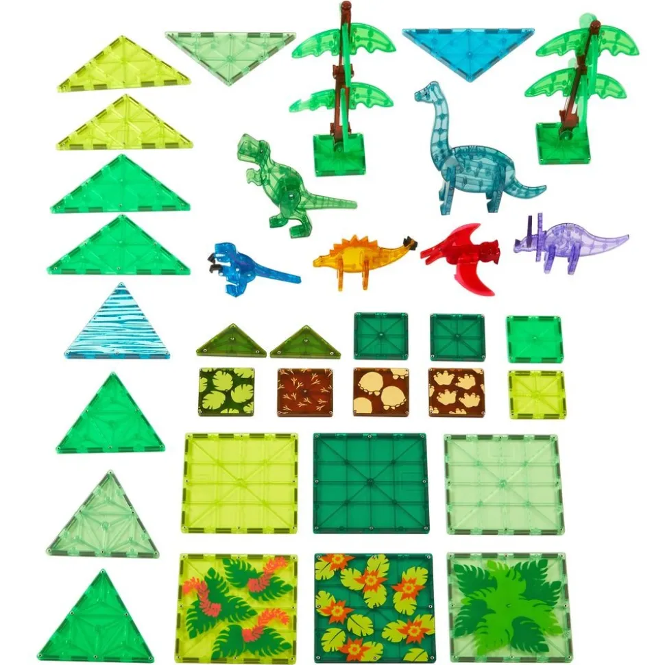 MAGNA-TILES® Dino World XL - 50pcs