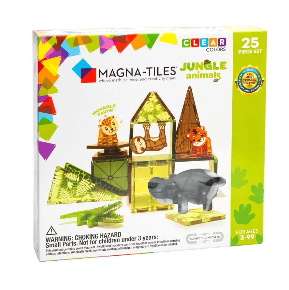 MAGNA-TILES® Jungle Animals - 25pcs