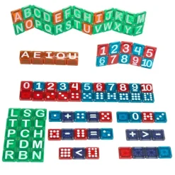 MAGNA-TILES® microMAGS Learn Letters & Numbers™ - 112 pieces