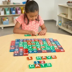 MAGNA-TILES® microMAGS Learn Letters & Numbers™ - 112 pieces