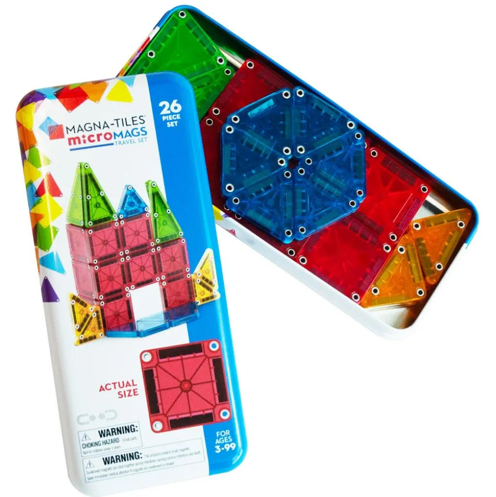 MAGNA-TILES® microMAGS Travel Set - 26 pieces