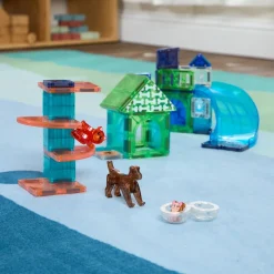 MAGNA-TILES® Pets Kit - Cat, Dog, & Hamster - 39 pcs