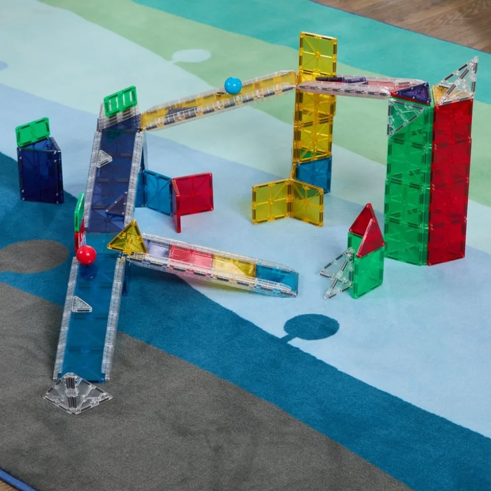 MAGNA-TILES® Rail Racers Kit - 2 Sets - 123 pcs