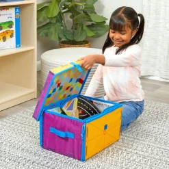 MAGNA-TILES® Storage Bin & Interactive Play-Mat