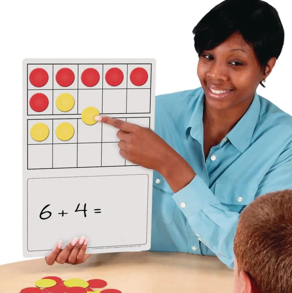 Magnetic Double Ten-Frame Dry Erase Demonstration Board Kit