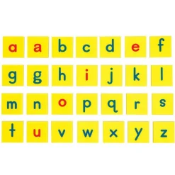 Magnetic Dry Erase Boards With Foam Letter Tiles - 6-Student Pack