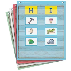 Magnetic Mini Pocket Charts