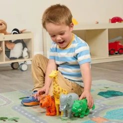 Magnetic Mix or Match Jungle Animals - 4-Piece Magnetic Animal Set