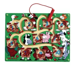 Magnetic Number Maze
