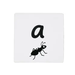 Magnetic Tile Toppers - Alphabet Lowercase - 40pcs