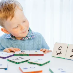 Magnetic Tile Toppers - Alphabet Lowercase - 40pcs