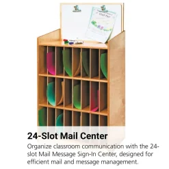 Mail & Message Sign-in Center, 24 Slot