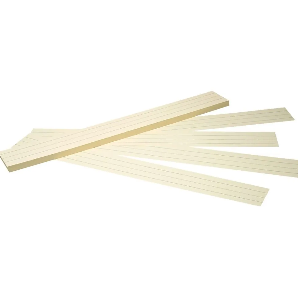 Manila Double-Sided Sentence Strips - 100 Strips
