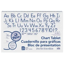 Manuscript Chart Tablet - 25 Sheets