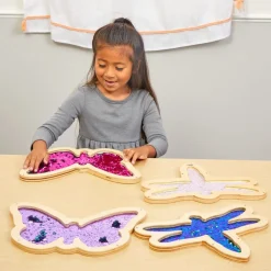Mark Making Sequin Butterflies & Dragonflies - Set of 4
