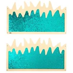 Mark Making Sequin Grass Boards 13