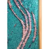 Mark Making Sequin Long Board - Aqua 40" x 12"