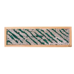 Mark Making Sequin Long Board - Silver 40" x 12"