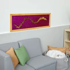 Mark Making Sequin Long Board - Purple 40" x 12"