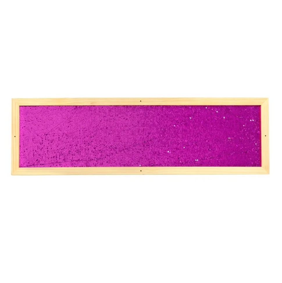 Mark Making Sequin Long Board - Purple 40" x 12"