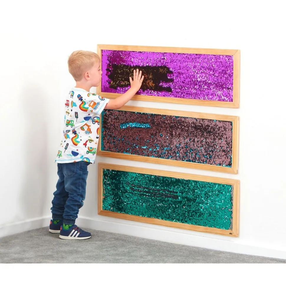 Mark Making Sequin Long Board - Purple 40" x 12"