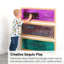 Mark Making Sequin Long Board - Purple 40