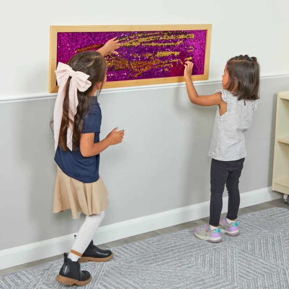 Mark Making Sequin Long Board - Purple 40" x 12"