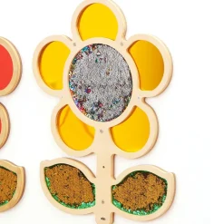 Mark Making Sequin & Mirror Daisy Frame - Yellow 30
