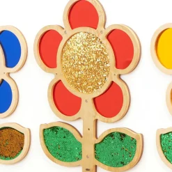 Mark Making Sequin & Mirror Daisy Frame - Red 30