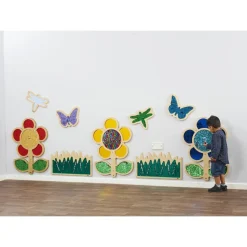 Mark Making Sequin & Mirror Daisy Frame - Blue 30