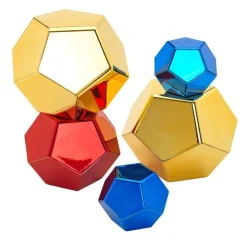 Marvelous Metallics™ Colored Boulder Blocks - 12 Pack