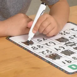 Math Bingo Dry Erase Mats - Set of 24