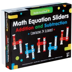 Math Equation Sliders: Addition and Subtraction