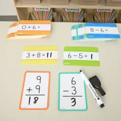 Math Flash Cards - Counting 0-20, Addition & Subtraction - 3 deck set