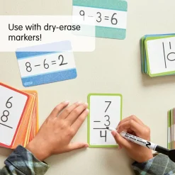 Math Flash Cards - Counting 0-20, Addition & Subtraction - 3 deck set