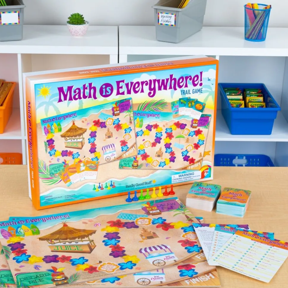 Math Is Everywhere! Trail Game Intermediate - 1 game