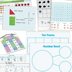 Math Small Group Dry Erase Board Kit - Primary - 1 multi-item kit