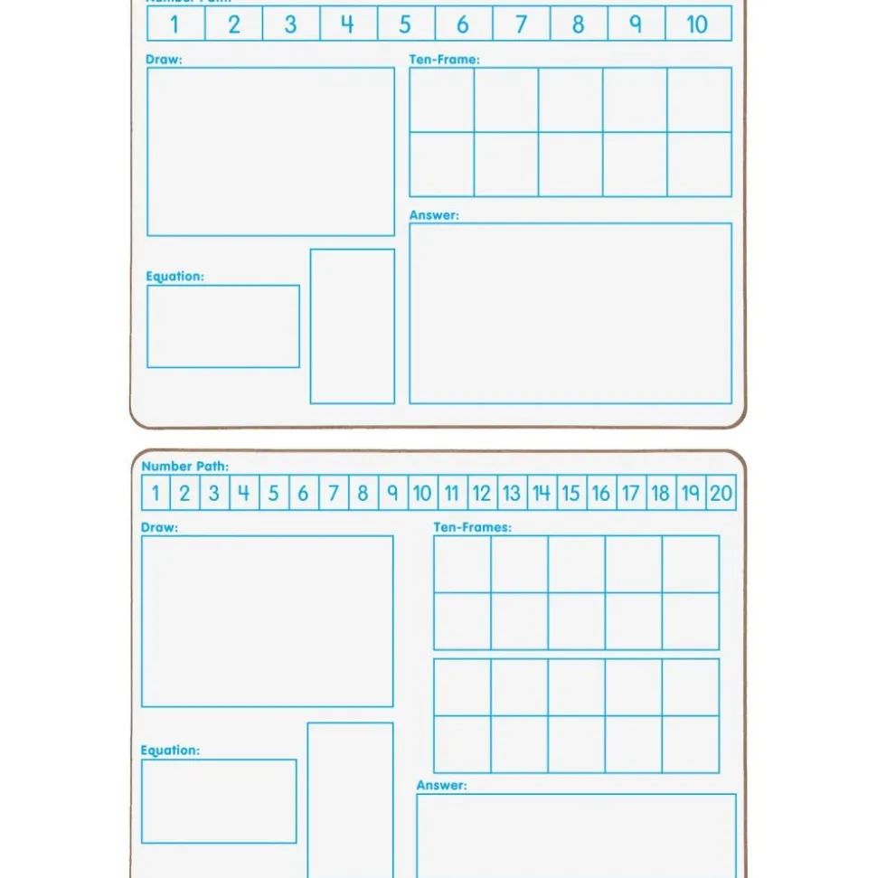 Math Small Group Dry Erase Board Kit - Primary - 1 multi-item kit