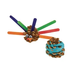 Medium Craft Pinecones - 12 Pieces