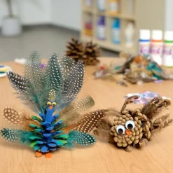 Medium Craft Pinecones - 12 Pieces