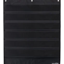 Medium Rectangle Pocket Chart Black - 1 pocket chart