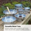 Metal Cans and Tubs, 6pcs