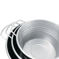 Metal Cans and Tubs, 6pcs