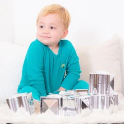 Metallic Distorting Cubes - 12 Pack