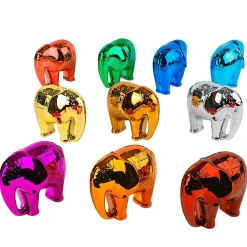 Metallic Elephant Number & Counting Set 1-10