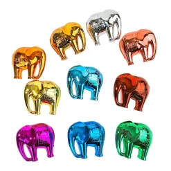 Metallic Elephant Number & Counting Set 1-10