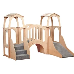 Millhouse™ Discovery Bridge Kinder Gym (with roof)