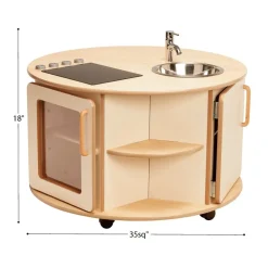 Millhouse™ Home From Home Round Toddler Island Kitchen
