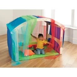 Millhouse™ Indoor/Outdoor Folding Den plus Rainbow Den Kit