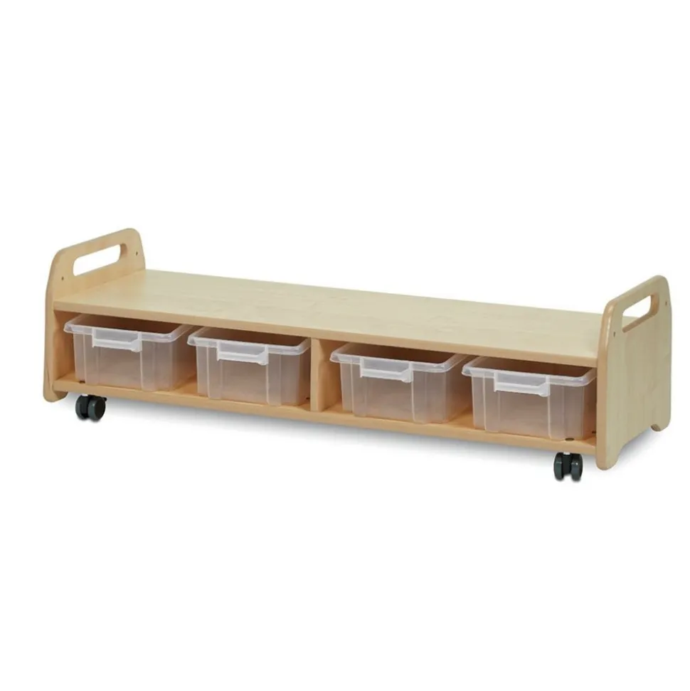 Millhouse™ Low Easel Stand/Storage Trolley 4 Station